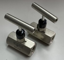 NOSHOK 504-FFC 1/2" NPT, Female x Female, 6000psi, Steel, 500 series, Soft Seat