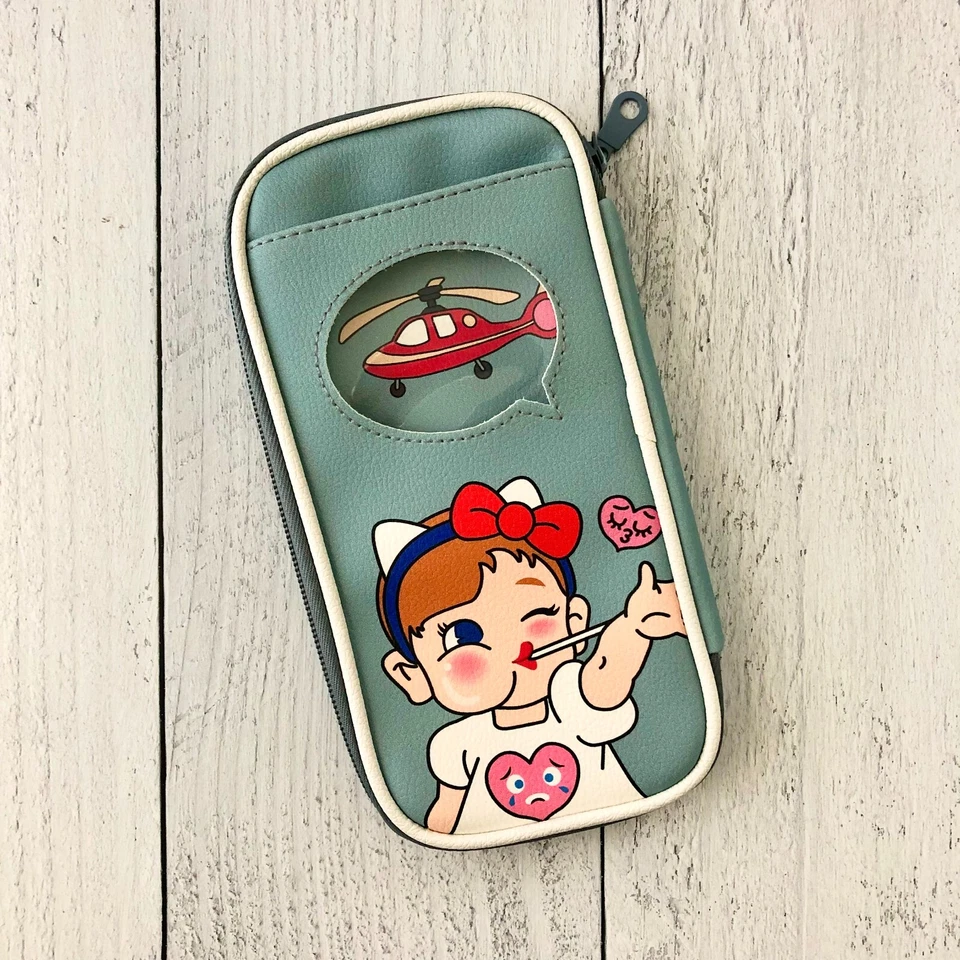 Korean Cute Pencil Cases / Girls Pencil Case / Kawaii Pencil Cases Gray - Image 2 of 4