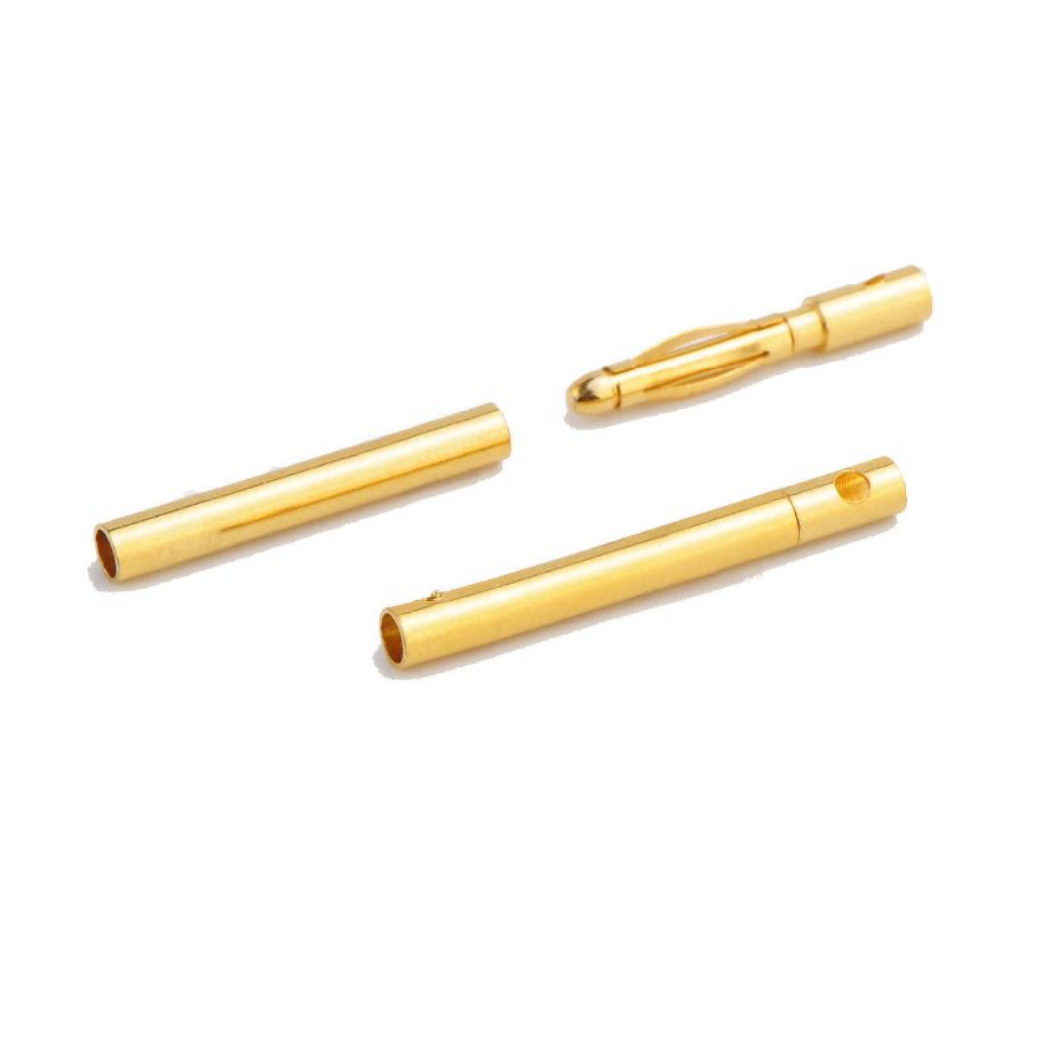 Pesanti Connettori Contatto Oro Spina Presa 4.0 MM 2 Paio partCore 100012 Pesanti Connettori Contatto Oro Spina Presa 4.0 MM 2 Paio partCore 100012