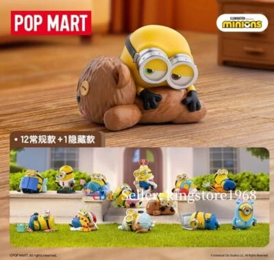 POPMART Minions Lazy Every Day Series Confirmed Blind Box