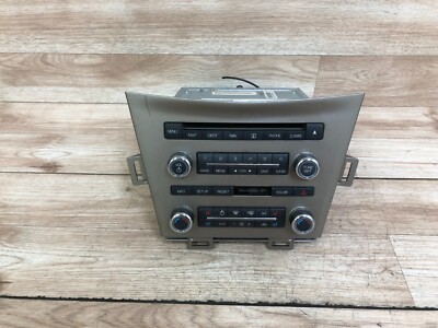 LINCOLN MKT OEM FRONT RADIO HEADUNIT FACE AND CLIMATE CONTROL SWITCH 10-12