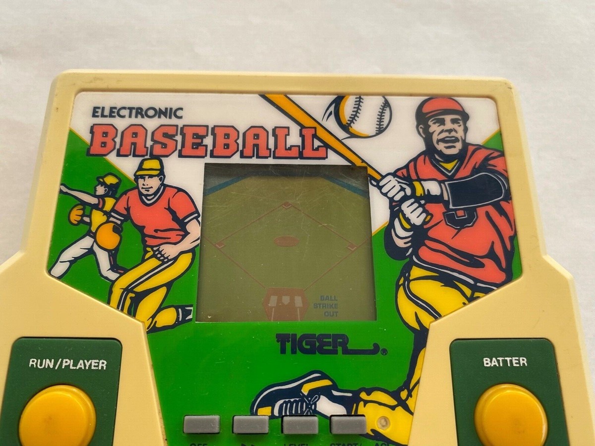 1987 Tiger Electronic Baseball Handheld Game Vintage | eBay