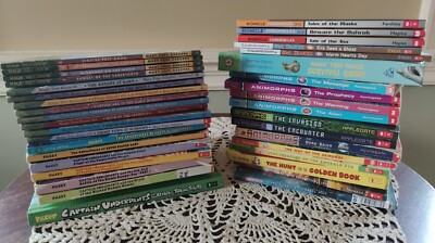 HUGE Lot (37) Children's Chapter Books MAGIC TREE, UNDERPANTS,ANIMORPHS, STILTON