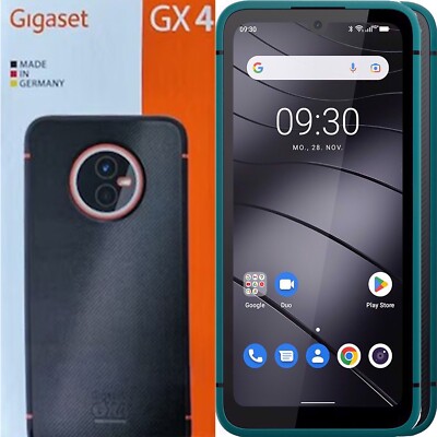 Gigaset GX4 4G/LTE Teal 64GB + 4GB Dual-Sim Factory Unlocked GSM NEW