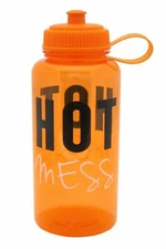 32oz Sport Water Bottle Orange  - Tritan BPA Free