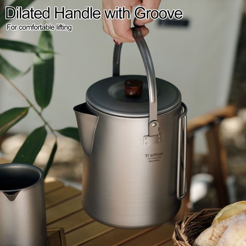 Bouilloire / Théière Inox Ever New - Ultra Légère Pour Camping, Randonnée, Survie - Fabriquée Au Japon