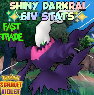 Skusknoir Lucido 6IV Battle Ready Pokémon Scarlatto E Viola – EV'd Shiny - Foto 2