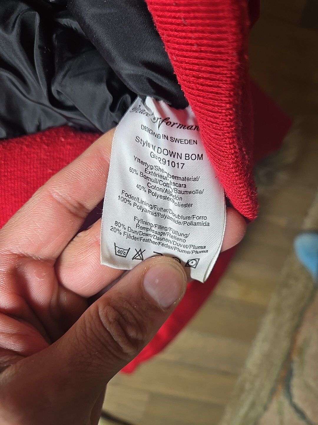 Peak Performance Puffer Down Sz L Jacket Feather … - image 13