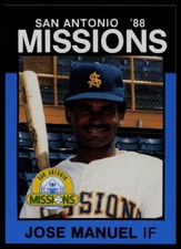 1988 Best Jose Manuel Mota San Antonio Missions
