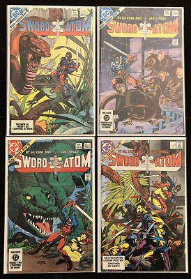 SWORD OF THE ATOM #1-4 COMPLETE 1983 DC Comics VF+/NM Gil Kane