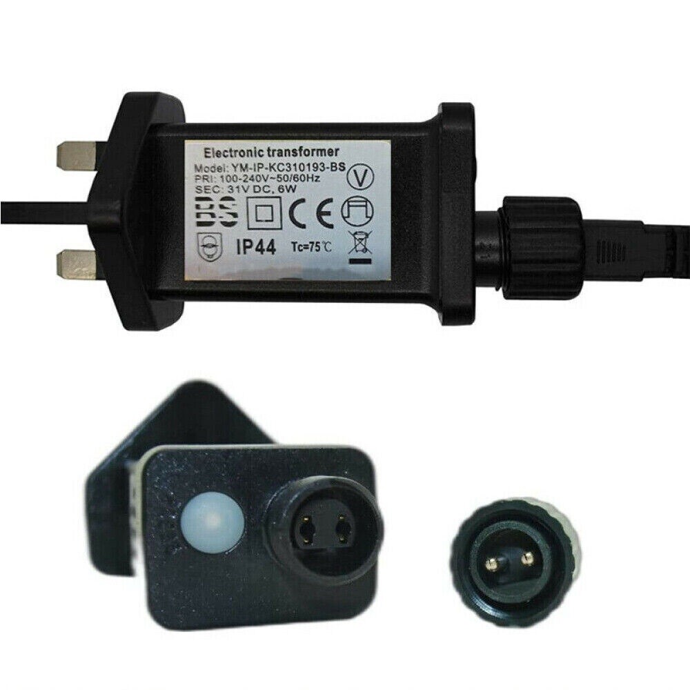 1/3/5X 8 Mode 6W Power Supply Adapter Transformer Christmas LED Fairy Light Plug eBay