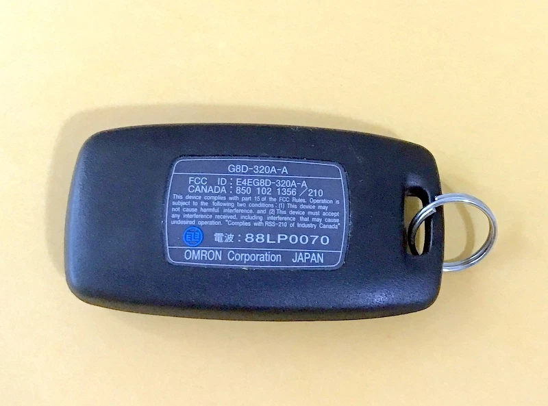  OEM 00 01 MAZDA MPV KEYLESS ENTRY REMOTE FOB PHOB TRANSMITTER E4EG8D-320A-A - Image 2 of 2
