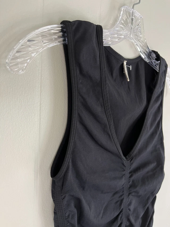 Camiseta sin mangas elástica acanalada Y2K vintage años 90 pequeña última tango caprichoso rave hada Foto 3 de 4