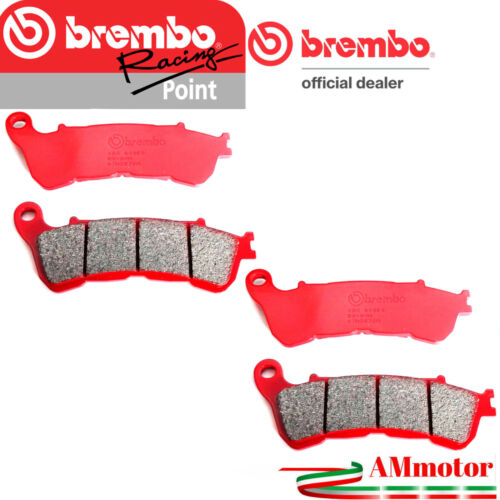 2010 Brembo sintered front Moto Honda Transalp 700 Abs brake pads - Picture 1 of 2