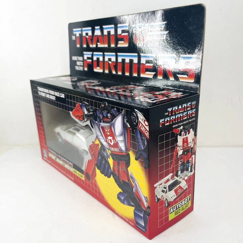 Transformers G1 Red Alert Autobot Security Director Action Figure Reissue Toys - Image 4 of 4