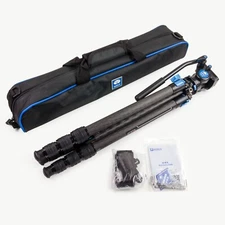 Sirui ST124+VA5 4-Section Carbon Fiber Tripod