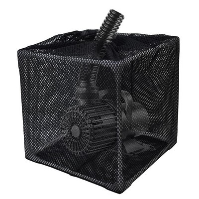''7'''' Pond Pump Filter Bag Mesh Anti-Clog Water Pump Barrier Basket Outdoor''