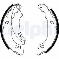 Delphi Bremsbackensatz LS1844 FüR Dacia Sandero Renault Thalia Logan Clio 2 1