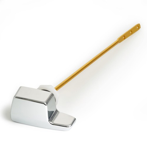 Side Mount Eljer Toilet Tank Flush Trip Lever Replacement, Chrome Finish Handle - 第 8/8 張圖片