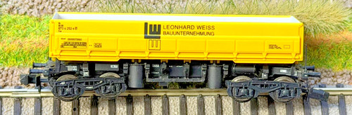 Vagón de mercancías a granel Mintrix 15349 escala N Leonhard Weiss excelente estado modelo especial | Condition: Gebraucht