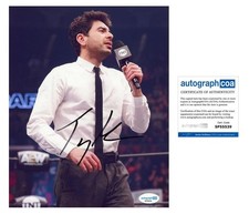 Tony Khan AUTOGRAPH Signed All Elite Wrestling AEW Autographed 8x10 Photo B ACOA