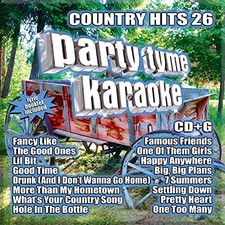 PARTY TYME KARAOKE - COUNTRY HITS 26 - CD - G2z
