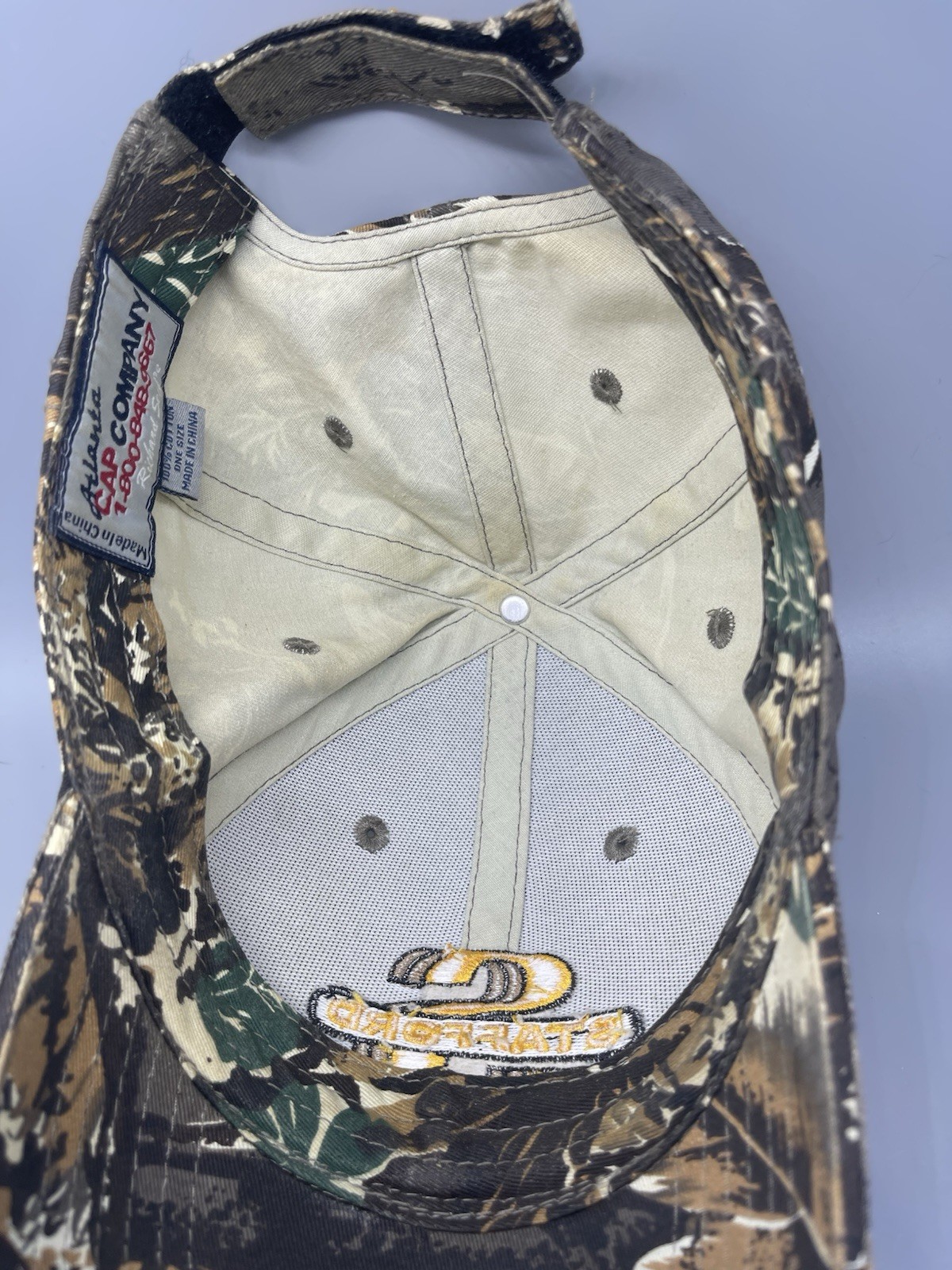 Stanford Camo Strapback Back Adjustable Hat Baseb… - image 7