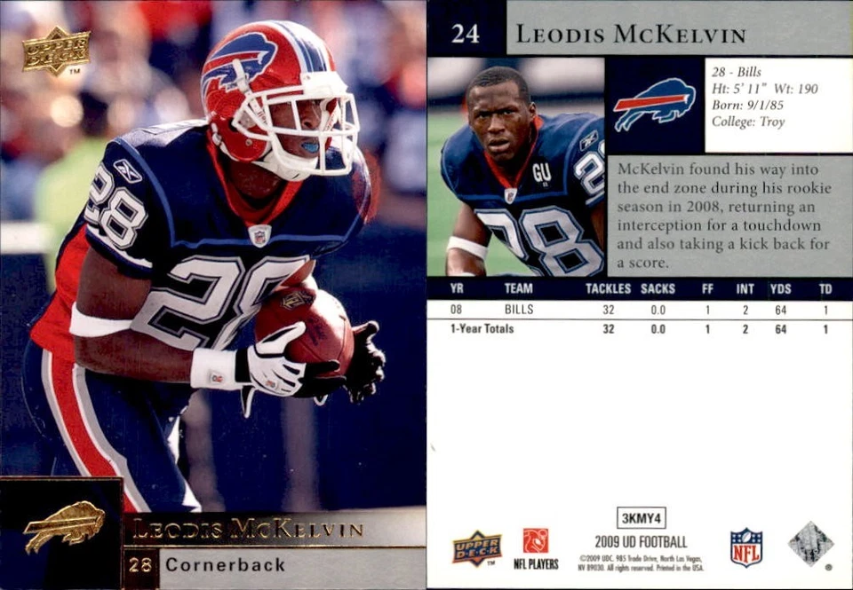 2009 Upper Deck-Football-NFL-Stars-HOFERs-RC-U Pick-Buy Volume-2326 - Image 2 of 4