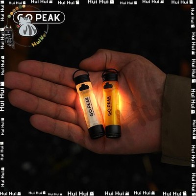 Gopeak Pocket Mini Flashlight Outdoor Key Clip Cap Ambient LED Long Endurance Di