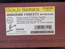 Dominion Faucets Gold Series 77-2116