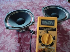 Boston Acoustics  6" Woofer/Bass Speakers-PAIR-Tested/Working!