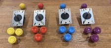 4 x Arcade Joystick and Buttons Replacement - Xmen / TMNT/ Simpson’s