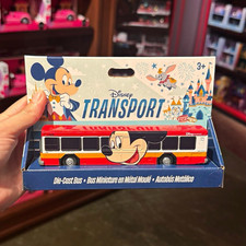 Disney Parks - Mickey Mouse Die-Cast Transport Bus Vehicle - Disney Franchise