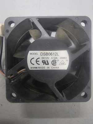 Delta DSB0612L Case Fan - Used, Tested Working