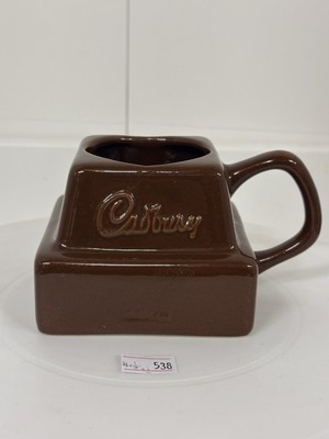 Cadbury s Drinking Chocolate Block Chunk Cube Becher Vintage 1990 s