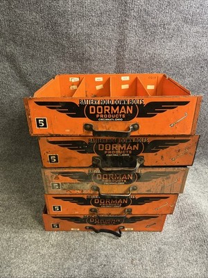 Vintage DORMAN PRODUCTS #5  Automotive Parts Steel Drawer USA Made