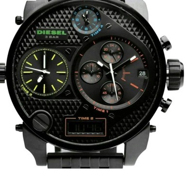 Diesel Mr.Daddy DZ7266 Chronograph Black Stainless Steel Men's Watch