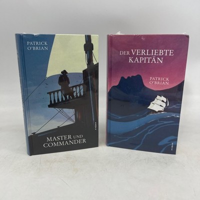 Patrick O'Brian Master Und Commander & Der Verliebte Kapitän HC German Set Of 2