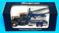 Boxed Vntg Snap-on Tools Diecast 1934 Ford Tow Truck 143 Scale - Black Boxed Vntg Snap-on Tools Diecast 1934 Ford Tow Truck 143 Scale - Black