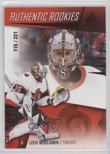 2023 Upper Deck SP Game Used Authentic Rookies Red 115/221 Leevi Merilainen 0b3
