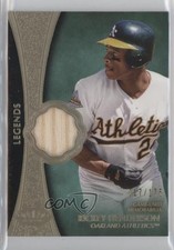 2019 Topps Tier One Legends Relics 17/175 Rickey Henderson #T1LR-RH HOF 5m1