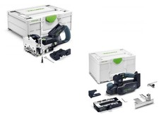 Festool DFC 500 18V Domino Cutter & HLC 82 EB-Basic-Set 18v Planer