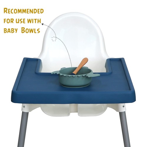 Full Cover Silicone Placemat for IKEA Antilop Baby High Chair, Dishwasher Saf... - Picture 4 of 7