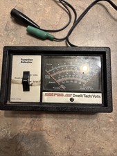 Vintage Actron Cp7605 Dwell Meter Tachometer Voltmeter Analyzer Tach Volts Read