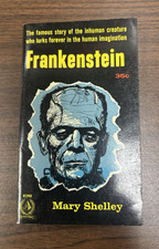 Frankenstein by Mary Shelley, 1957 Pyramid Books Edition R290. Paperback. Horror