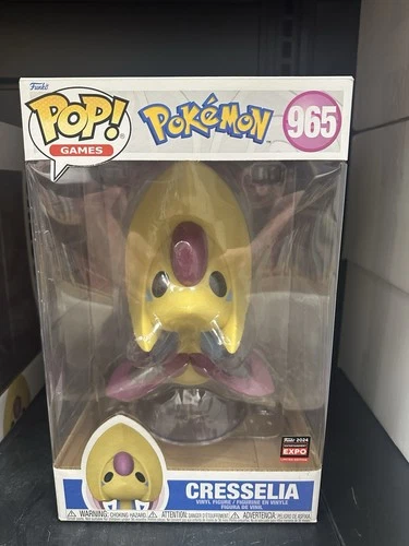 Funko Pop! JUMBO 10” Pokémon Cresselia #965 Limited Edition Exclusive