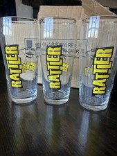 12 Rattler Cornish Cider Pint Glasses M22 Brand New