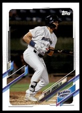 Trevor Larnach 2021 Topps Pro Debut Rookie Prospect Card #PD-125 Pensacola Blue. rookie card picture