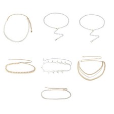 Luxurious Pearls Waist Chain Belly Chain Shirt and Dress Chain Waist Ornament