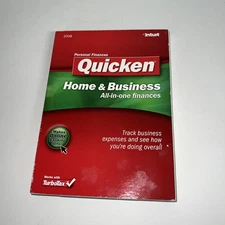 Intuit Quicken 2008 Home & Business For Windows New Sealed